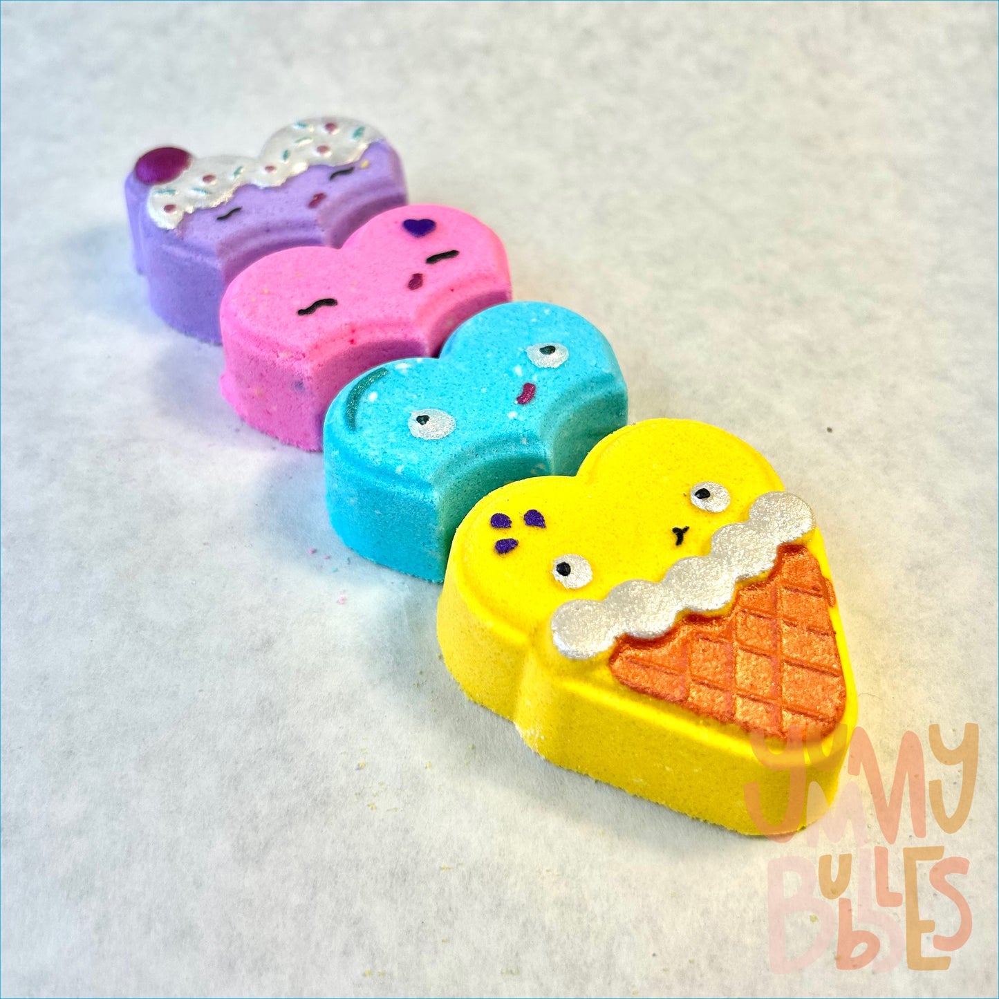 Bath Fizz - Cute Ice Cream Stack- 250 g