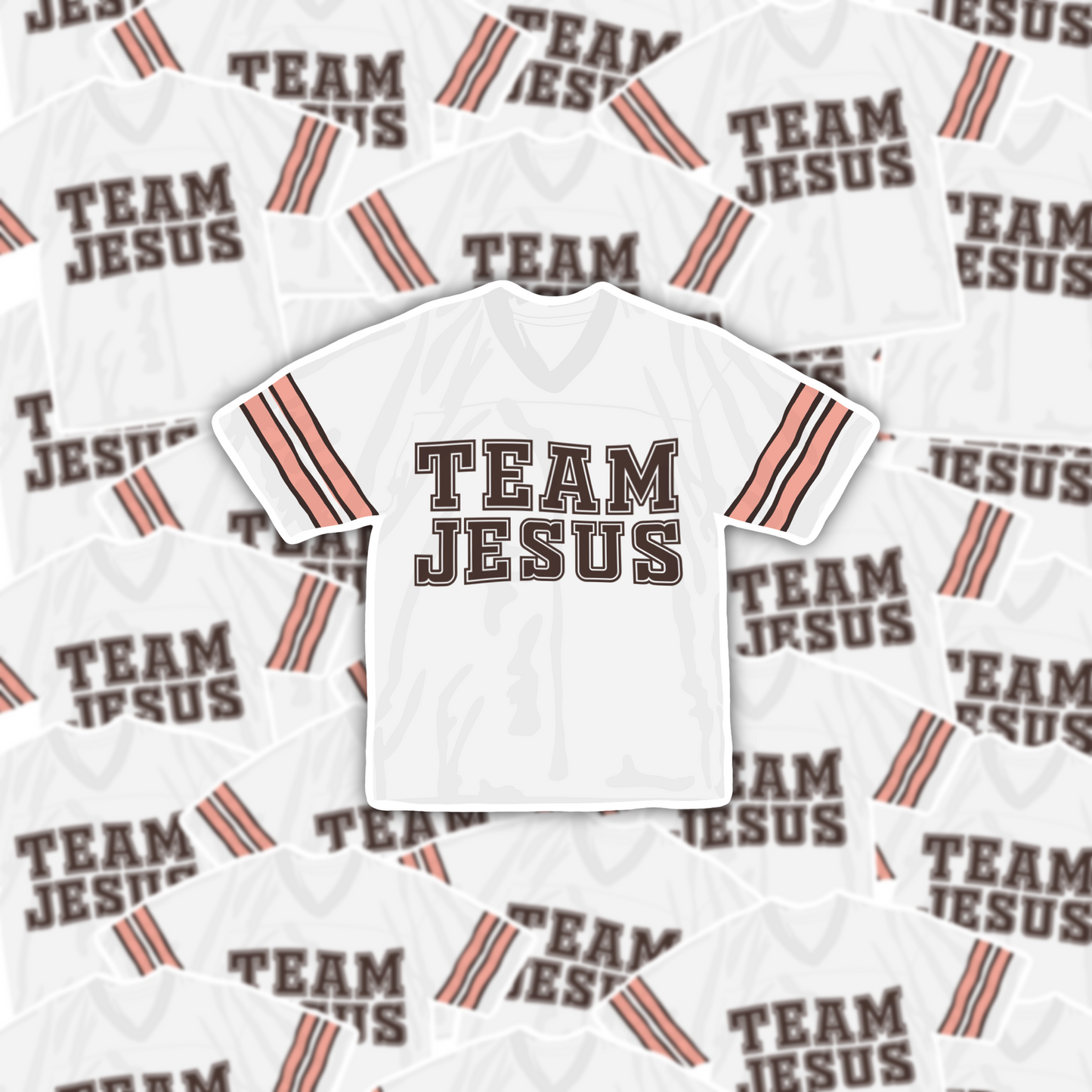 Team Jesus Sticker