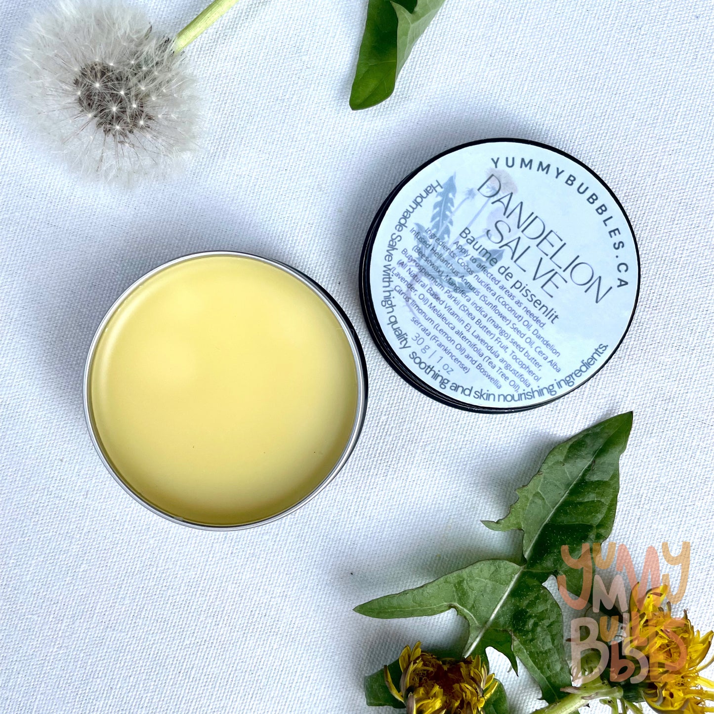 Salve - Dandelion Salve - Made with Essential Oils
