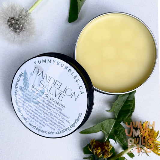 Salve - Dandelion Salve - Made with Essential Oils