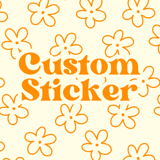 Custom Portrait Sticker | Add On