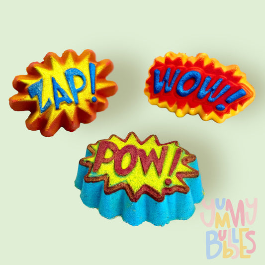 Bath Fizz - Zap Wow Pow (set of three) - 170 g