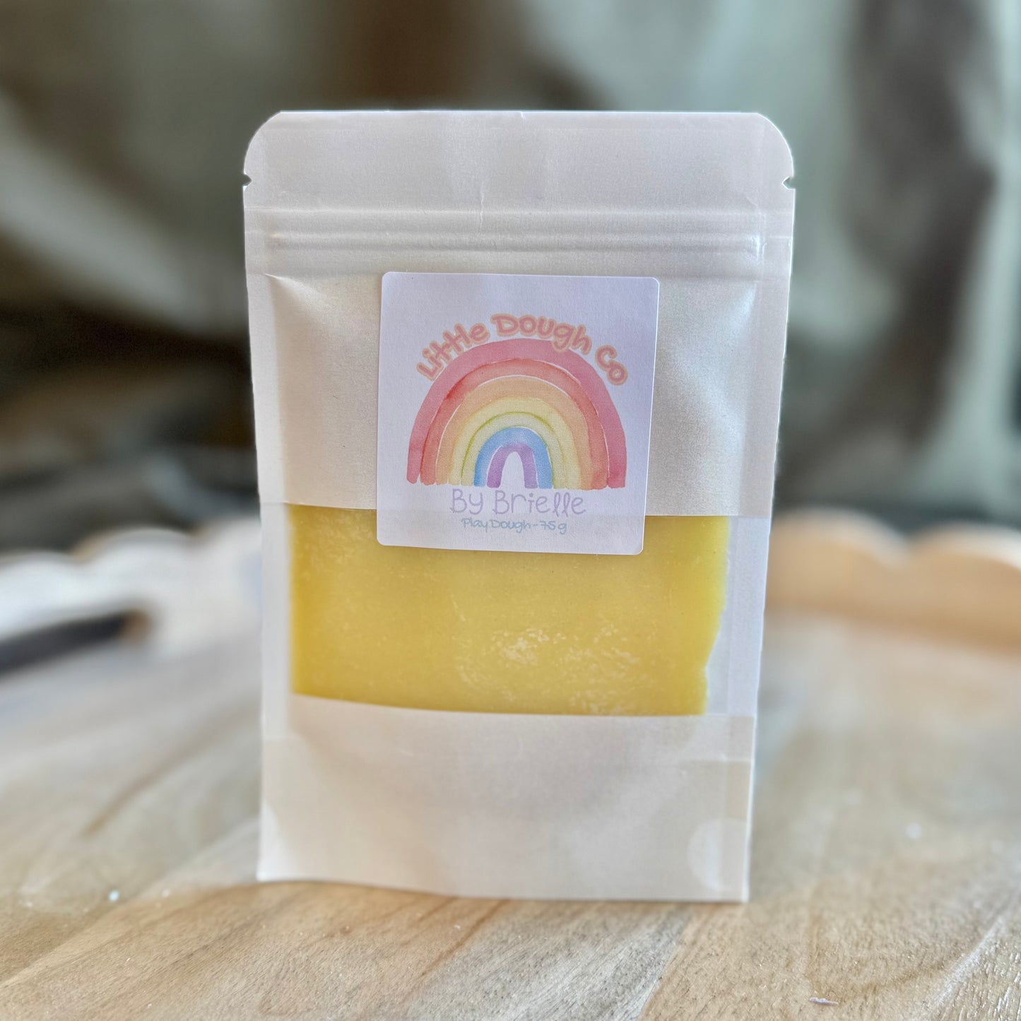 Little Dough Co. - yellow PlayDough - 75g