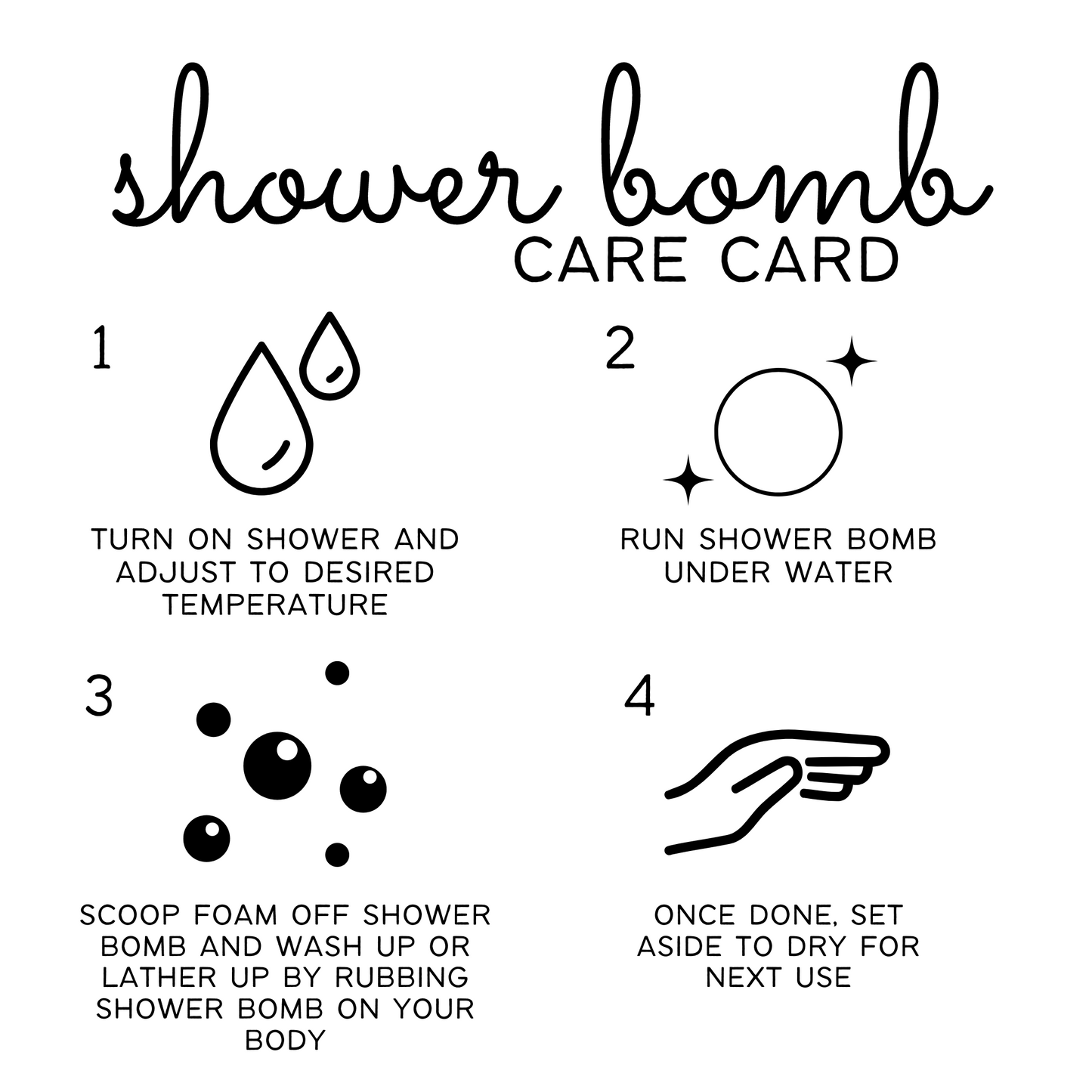 Shower Bomb - Lemon