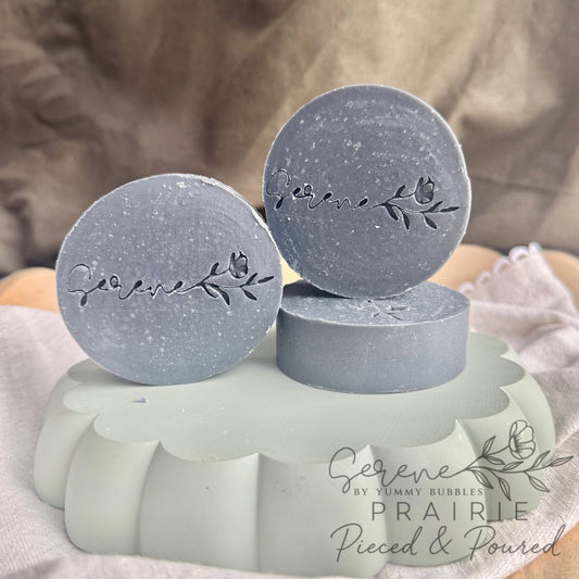 Soap - Tallow Face Bar | TeaTree + Bentonite Clay + Charcoal | Essential Oils