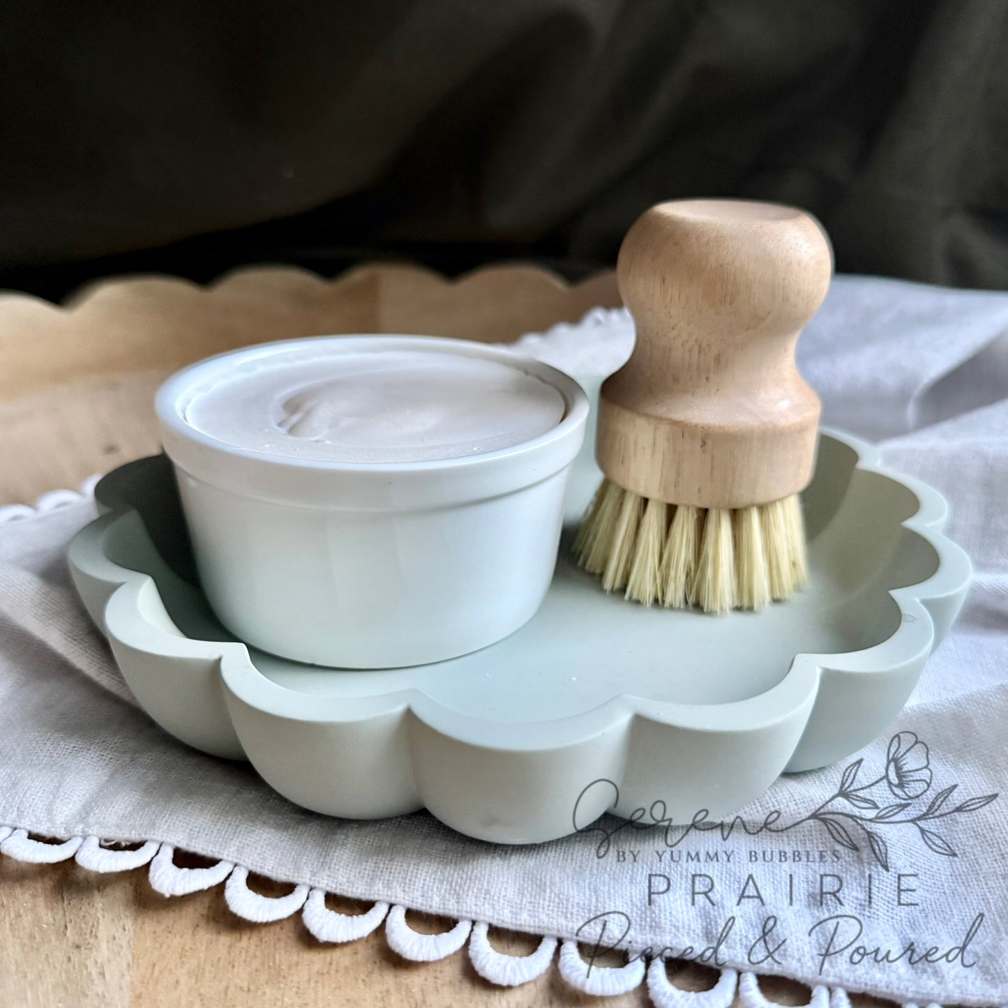 Kitchen Dish Soap | Lemon Basil | Vegan + Plastic Free + Eco Friendly + Essential Oils