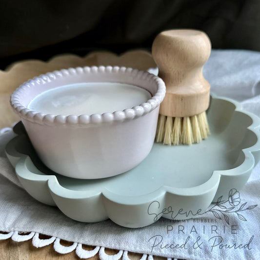 Kitchen Dish Soap | Lemon Basil | Vegan + Plastic Free + Eco Friendly + Essential Oils