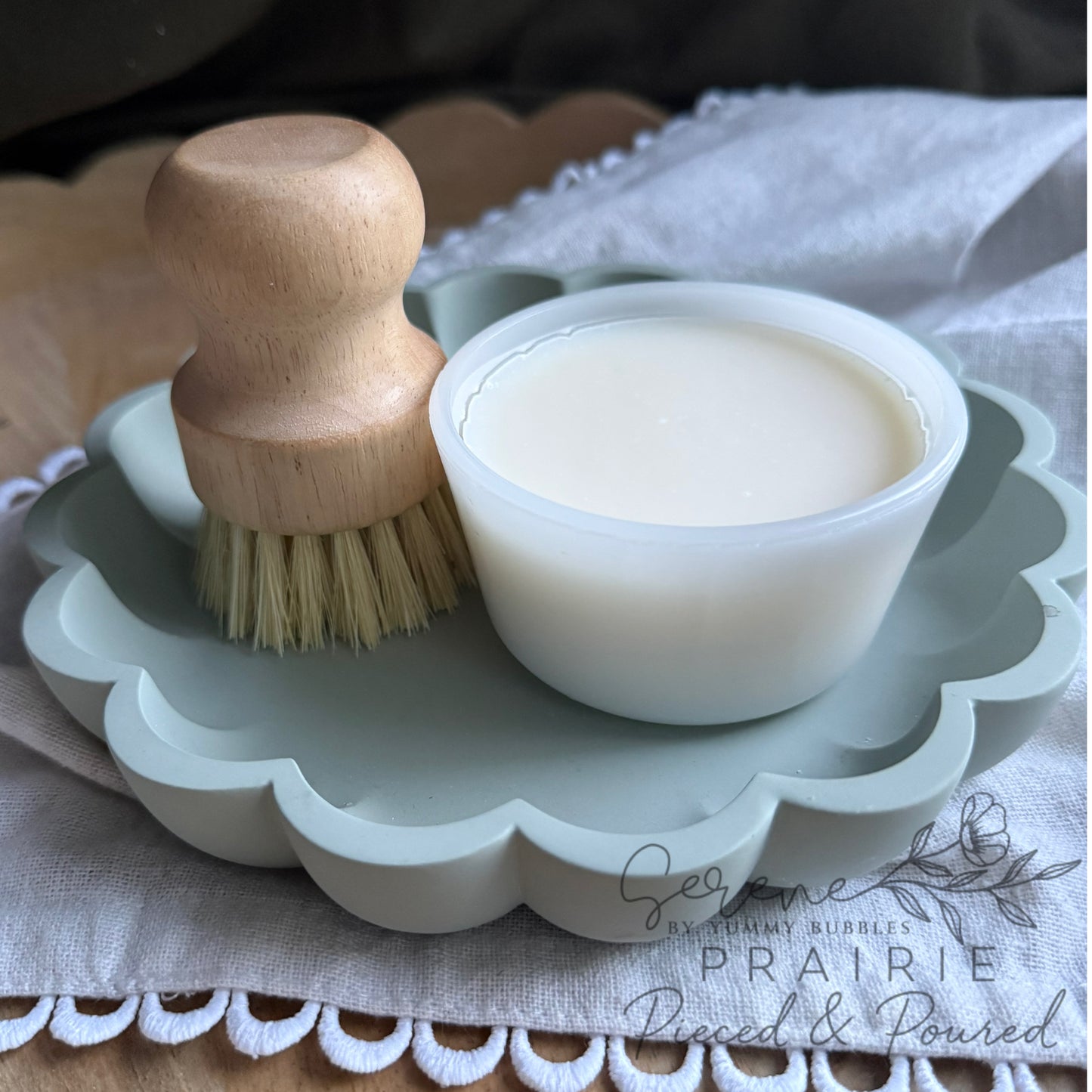 Kitchen Dish Soap | Lemon Lime | Vegan + Plastic Free + Eco Friendly + Essential Oils