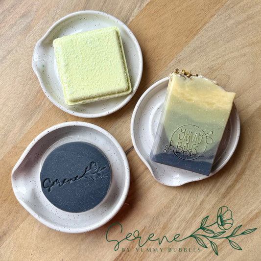 Accessories - Handmade Pottery Soap Dish by Medicine Hat artist.