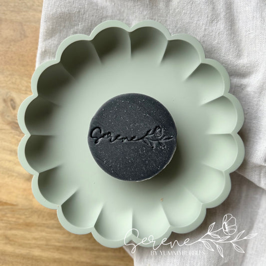 Soap - Tallow Face Bar | TeaTree + Bentonite Clay + Charcoal