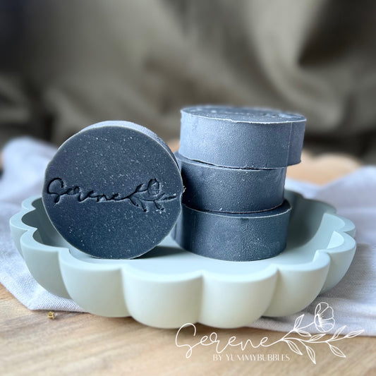 Soap - Tallow Face Bar | TeaTree + Bentonite Clay + Charcoal