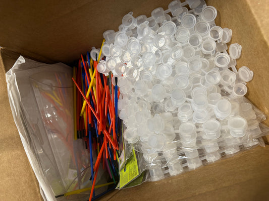 Paint your own bath bomb kit supplies