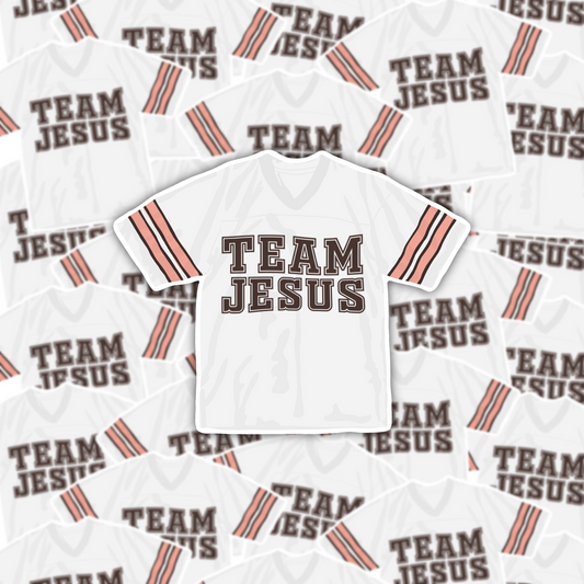 Team Jesus Sticker