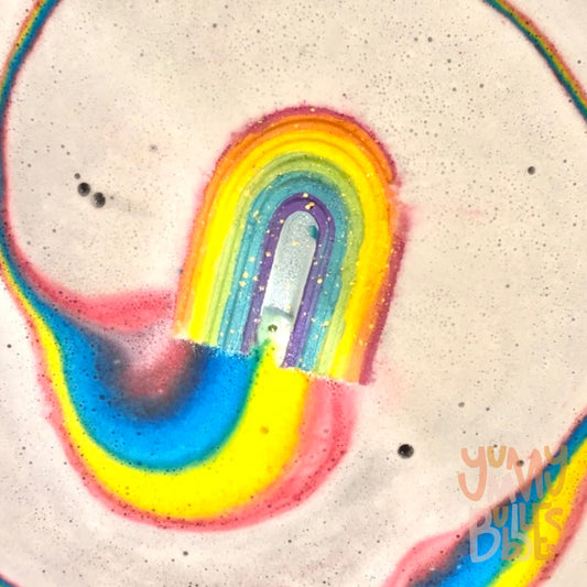 Bath Fizz - Boho Rainbow with Water Art (colour surprise) - 190 g No