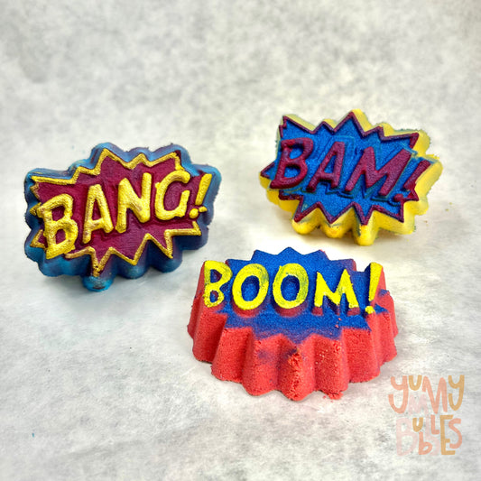 Bath Fizz - Bam Bang Boom (set of three) - 190 g
