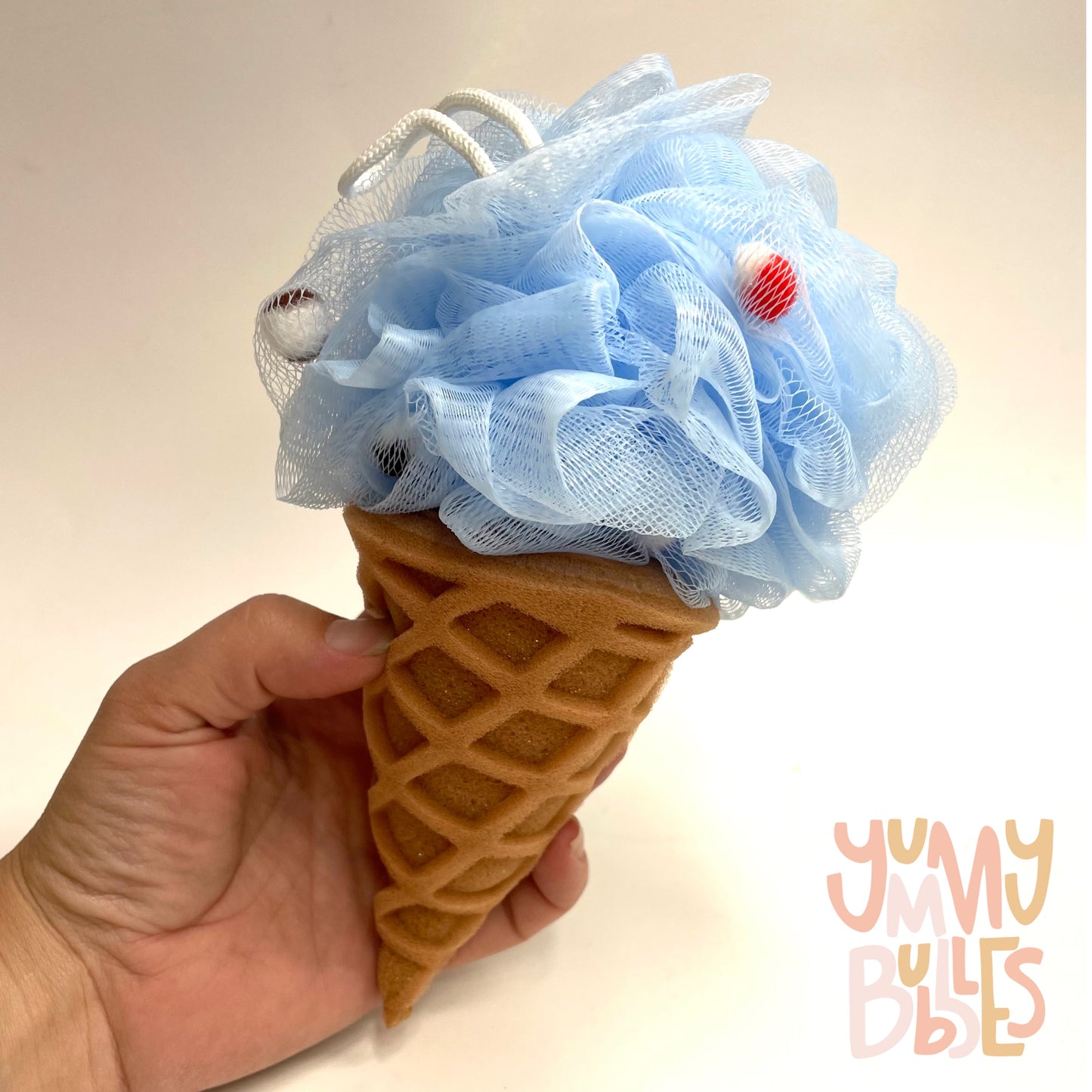 Bath Accessories - Ice Cream Loofah (Blue)